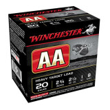 Winchester AA Heavy Target 20 Gauge 2-3/4" 1 oz. #8 – 25 Rounds