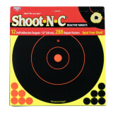 Birchwood Casey Splatter Targets 12" Bullseye - 12 Shoot-N-C Targets