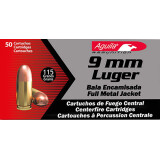 Aguila 9mm 115 Grain FMJ - 1000 Rounds