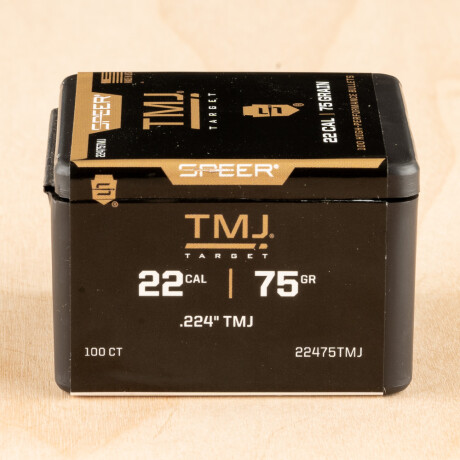 Image of Speer .224 Diameter Bullets - 75 Grain TMJ – 2000 Count