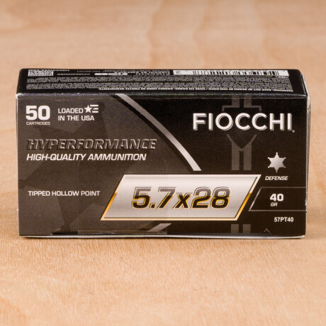 Image of Fiocchi 5.7x28mm 40 Grain Polymer Tipped – 500 Rounds