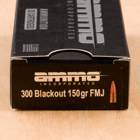 Image of Ammo Inc. 300 AAC Blackout 150 Grain FMJ – 500 Rounds