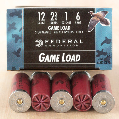 250 Round Case - 12 Gauge 2.75 Inch 1 Ounce 1325 FPS 6.5 Shot