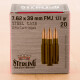 Sterling 7.62x39 123 Grain FMJ – 1000 Rounds