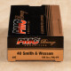 PMC 40 S&W 180 Grain FMJ-FP - 50 Rounds