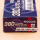 Fiocchi 380 Auto 95 Grain FMJ – 1000 Rounds