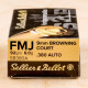 Sellier & Bellot 380 Auto 92 Grain FMJ - 1000 Rounds