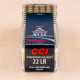 CCI Standard Velocity 22 LR 40 Grain LRN – 100 Rounds